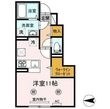 鳥取市西品治の間取図