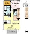 鳥取市西品治の間取図