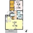 鳥取市川端4丁目の間取図