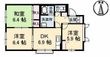 鳥取市江津の間取図