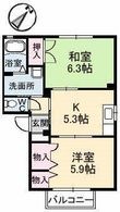 鳥取市湖山町北4丁目の間取図