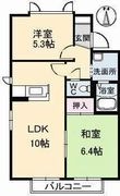 鳥取市正蓮寺の間取図