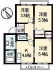 ブライトンハイツの間取図