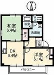 フレスコKの間取図
