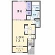 鳥取市宮長の間取図