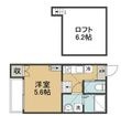 alpha the premier 吉方町の間取図