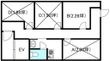 写真：大阪市平野区長吉長原１丁目 5Bの間取図