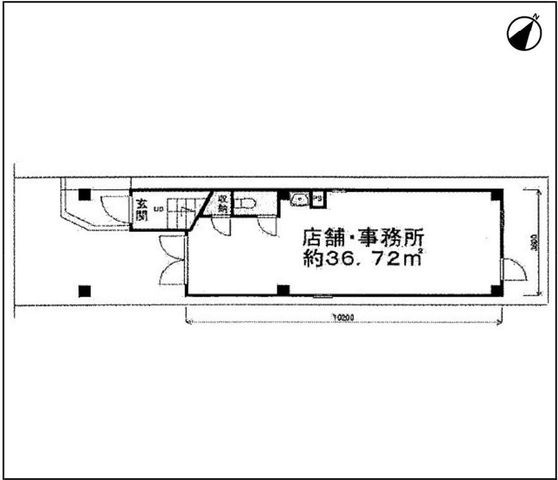 拡大写真:大阪市平野区西脇1丁目 1の間取り