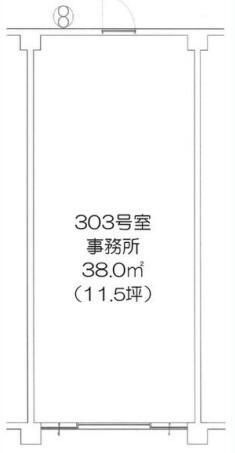 拡大写真:大阪市平野区平野西5丁目 303の間取り